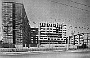 Anni cinquanta Ospedale Reparto degenze e Monoblocco in costruzione (Laura Calore)